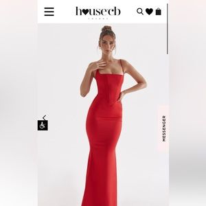 House of CB Olivette Dress, worn once for 3 hours